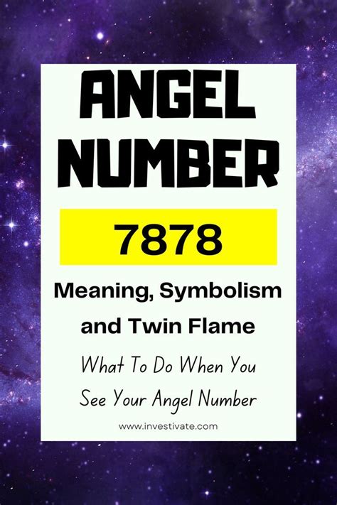 7878 Angel Number Meaning Twin Flame Angel Number Meanings Number