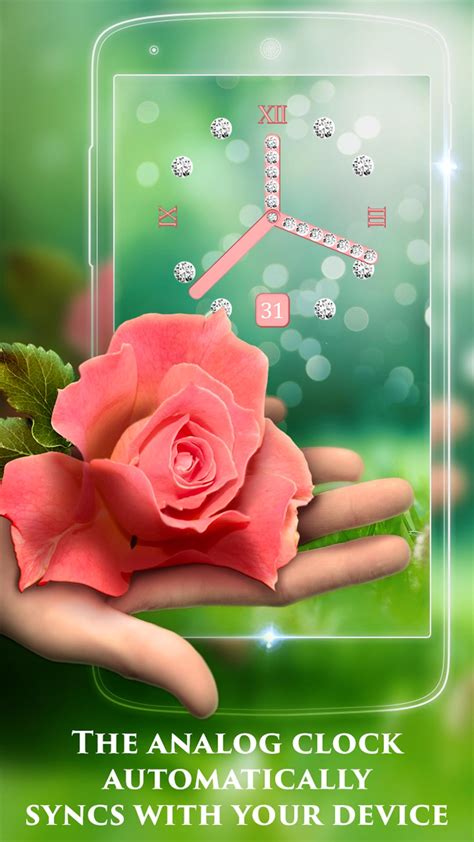 Tapety Animowane Zegar Z Róż For Android Apk Download