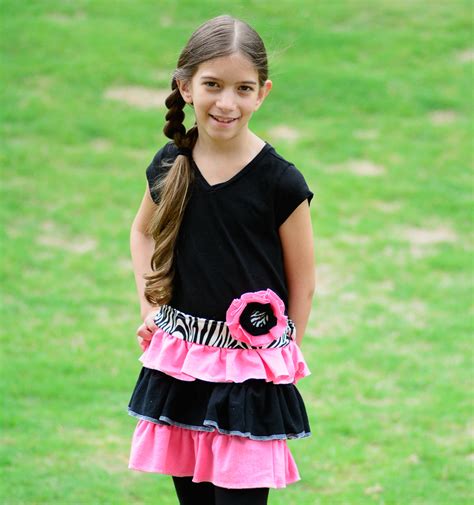 Diy Upcycled T Shirt Dress For Girls