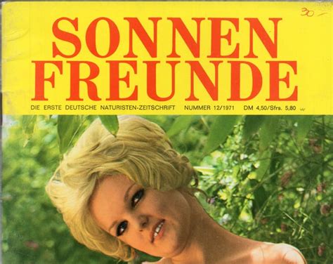 Sonnenfreunde 1971 N12 FKK Zeitschrift Magazin Heft Freikörperkultur