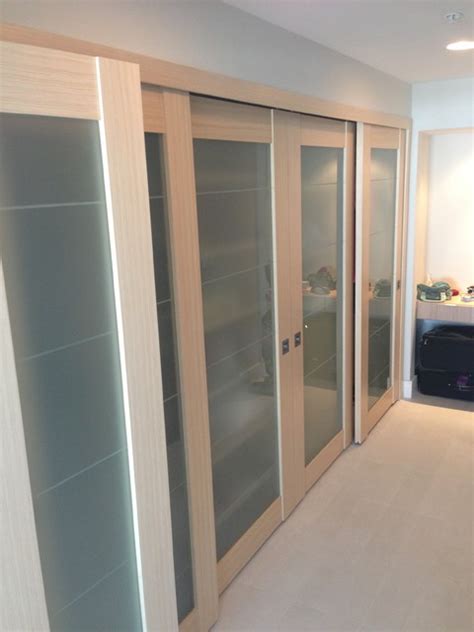 We take pride in increasing the value of your home while designing something you and your family will love. Sliding doors - Contemporary - Closet - miami - by Metro ...