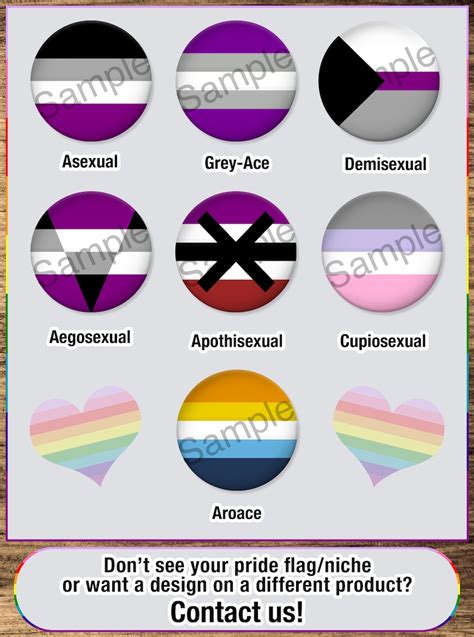 Ace Spectrum Pride Flags Asexual Grey Ace Demisexual Ageo Etsy