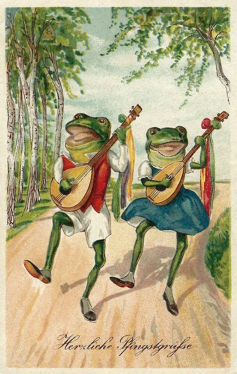 200 Frogs Vintage And Victorian Ideas Frog Frog Art Frog Illustration