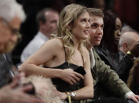 Genie Bouchard Pays Off Super Bowl Bet With Date At Nets Game