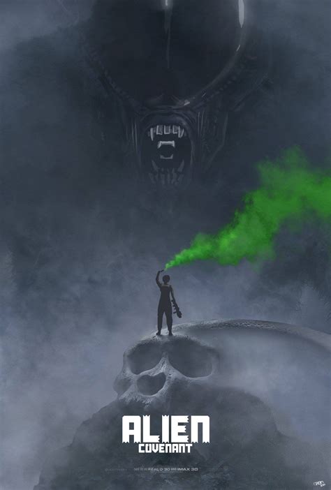 Found Kong Alien Covenant Fan Poster Lv426