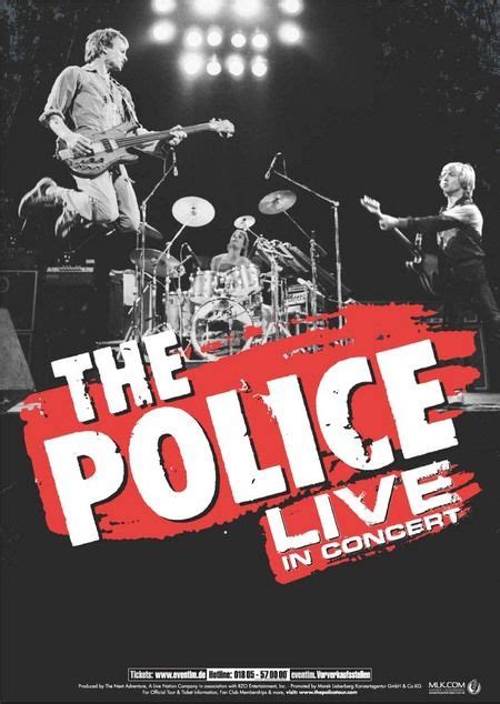 The Police Concer Posters Concert I The Police Wednesday 22 00 24 00