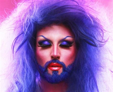 Drag Queens Tell Us Why They Love Their Beards Beard Makeup Queen