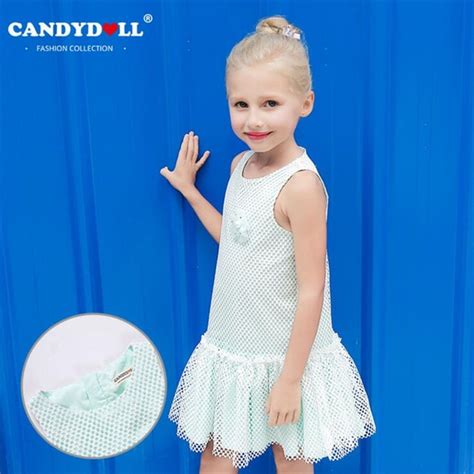Candydoll 2017 Summer Christmas Cute Girls Dress Princess Dresses Girl
