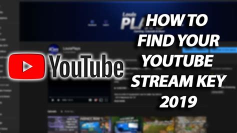 How To Find Your Youtube Stream Key 2019 Easy Youtube