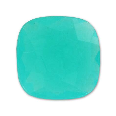 Square Cabochon 18mm Green Turquoise Opal X1 Perles And Co