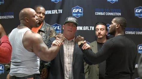 Big Brody And Tyrone Bump Heads During Celebrity Boxing Press Conference