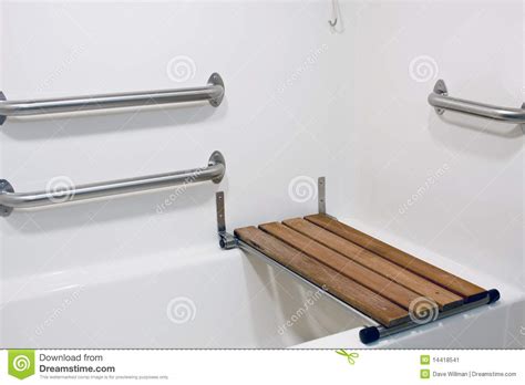 Fortunately, with invention of handicap bath lifts, showering and bathing has become much easier there are many types of bathtub lift seats that are specifically designed to be used in the shower, but. Bench Seat On Handicap Tub Stock Image - Image: 14418541