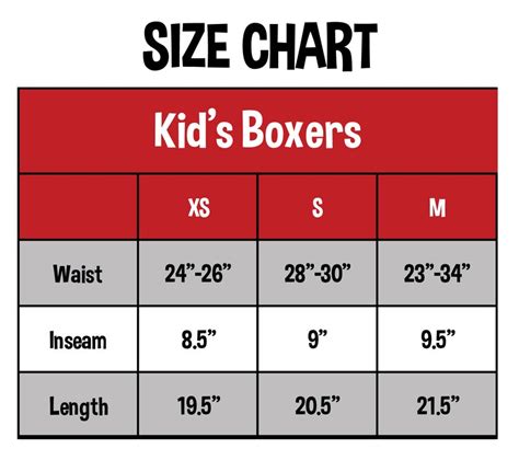 Size Charts — Lazyone Wholesale