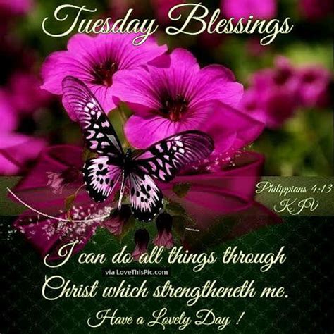 Tuesday Blessings Religious Quote Pictures Photos And