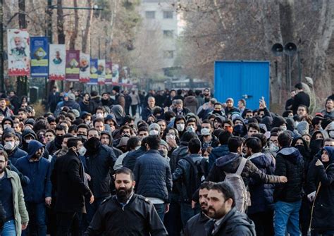 News World Iran Social Media Posts Call For More Protests After Plane