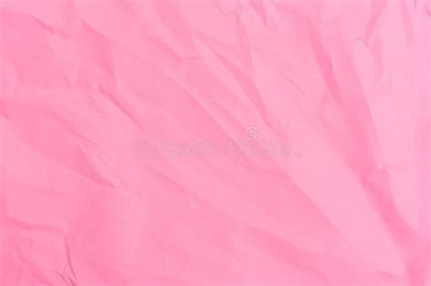Pink Crumpled Paper Texture Background Stock Image Image Of Design