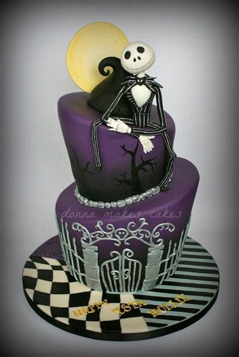 There are too many birthday cakes with the name downloads which you can. Pin by Christine Bogle on Cakes! | Nightmare before ...