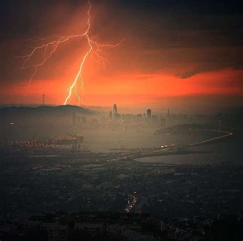 Bay Area Sees 1200 Lightning Strikes In Rare September Thunderstorms