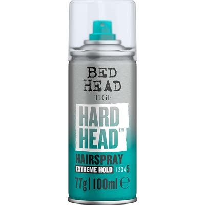 Bed Head By TIGI Hard Head Hairspray For Extra Strong Hold Travel Size