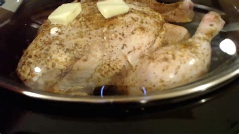 Chicken breast at 350°f (177˚c) for 25 to 30 minutes. How I Cook A Whole Chicken In My Crockpot! - YouTube