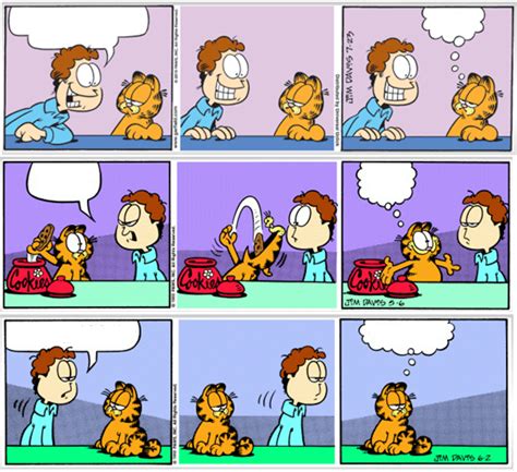 Garfield Comics Blank Comic Strips Education Cartoon