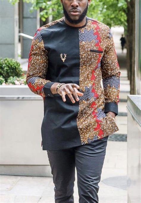 Top 20 African Shirts Design For Men 2019 African Shirts Designs African Shirts African