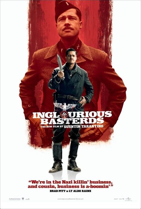 4 New Inglourious Basterds Character Posters