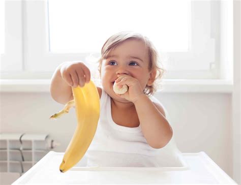 Banana For Babies Baby Led Weaning Method Thrivingnest