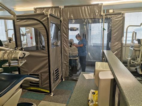 Isolation Pods Help Dental Students Return To Practical Learning Amid