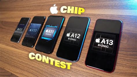 Apple A13 Vs A12 Vs A11 Vs A10 Vs A9 Speed Test Chip Contest Ep 4