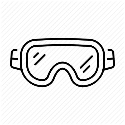 Safety Goggles Drawing Easy