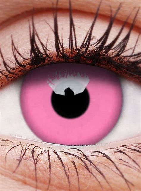 Glow Pink Uv Reactive Contacts 90 Day Use Pink Contact Lenses