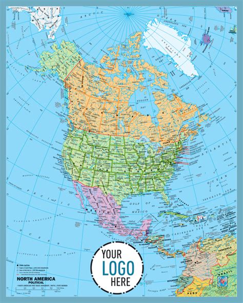Map Of North America With Latitude And Longitude Map