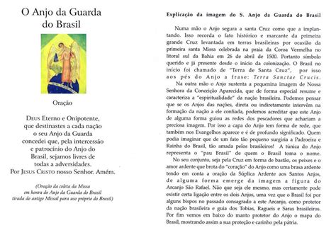 Tabela Dos Anjos Da Guarda