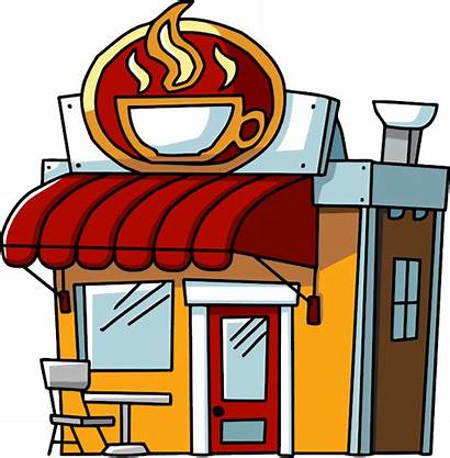 Cafe Coffee Clipart Building Cafeteria Scribblenauts Restaurant