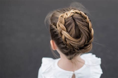 Halo Braid Cute Girls Hairstyles