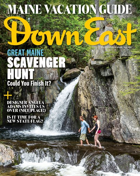 The 2018 Great Maine Scavenger Hunt May 2018 Down East Magazine