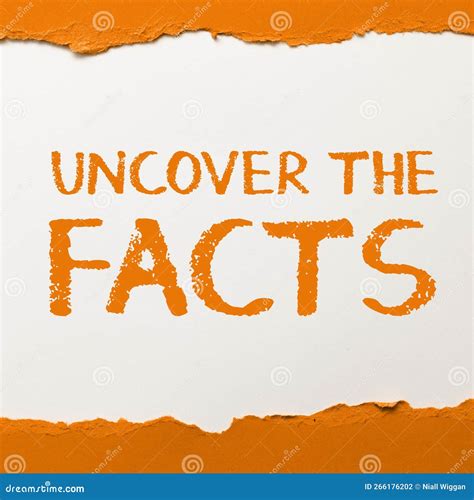 Sign Displaying Uncover the Facts. Word for Find the Truth and Evidence