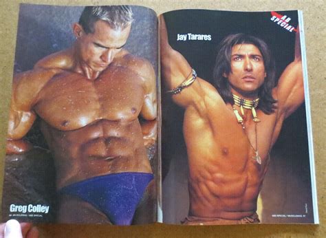 Muscle Magazine Tj Hoban Frank Sepe Shirtless Male Models Strippers Chippendales Ebay