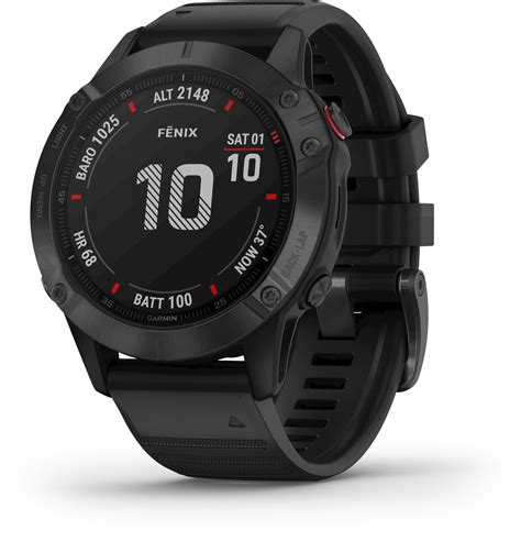 Whether you go regular, pro or solar, it weighs in 83g for the steel version or 72g with a titanium case to make it lighter than the fenix. Garmin Fenix 6 Pro Black w/Black Band - Robust ...