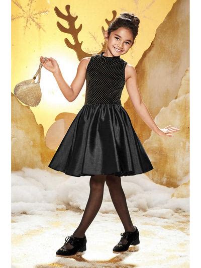 Girls Velvet And Taffeta Dress Chasing Fireflies