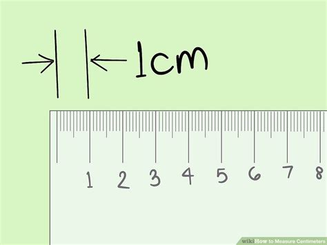 How To Measure Centimeters Centimeters Measurements Metric Units