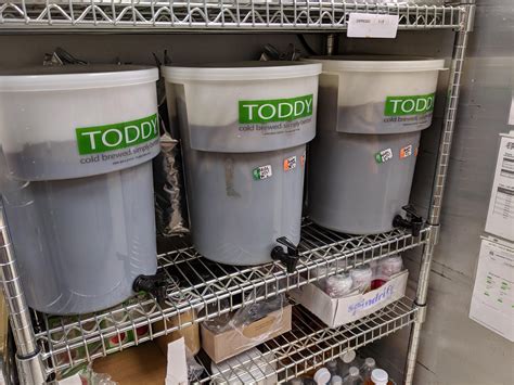 If you're brewing 12 ounces of coffee, it should yield. When you sell so much cold brew you non stop brew three ...
