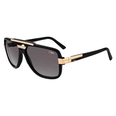 Cazal Vintage 8037 Legendary Black Gold Sunglasses Cazal Eyewear Avvenice