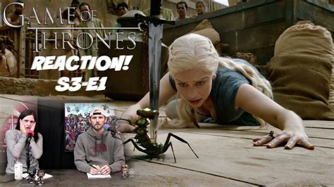 Across the sea, viserys targaryen plans to wed his sister to a nomadic warlord in exchange for an army. Game Of Thrones Season 3 Episode 1REACTION! "Valar ...