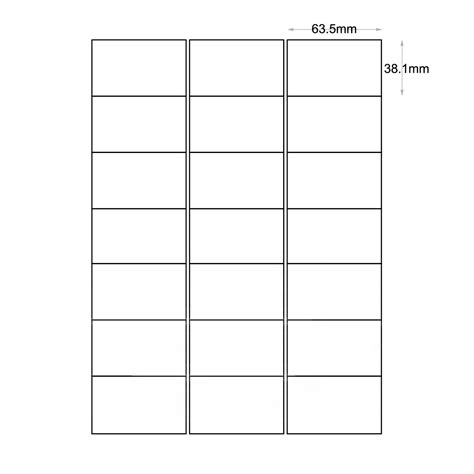 Manual feed label sheet short edge first for jam free™. 21 labels per sheet, 10 A4 sheets Mr-Label Clear Removable Waterproof Adhesive Spice/Seasoning ...