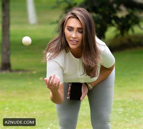 Lauren Goodger Seen Playing With A Dachshund In A Park In Essex Aznude