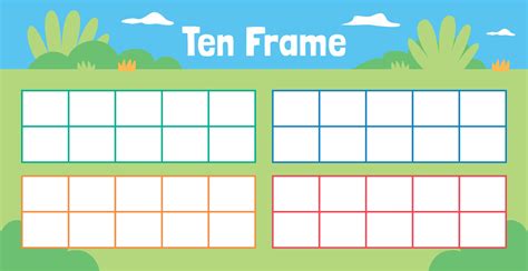 10 Best Printable Ten Frames