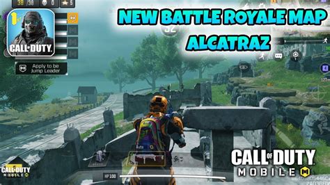 Call Of Duty Mobile New Battle Royale Map Alcatraz Gameplay Youtube