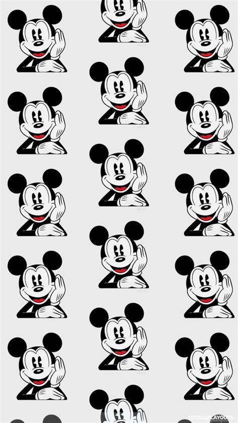Relaxed Mickey Mouse Iphone Wallpapers Cartoon Wallpapers Desktop